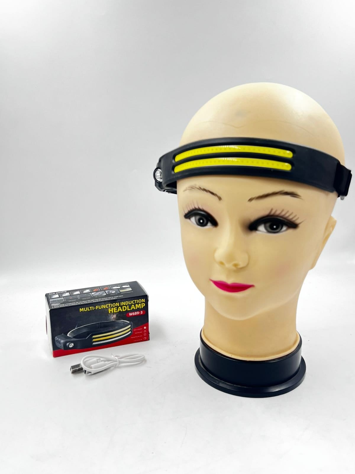 Baş fənəri W-689-2 zolaqlı