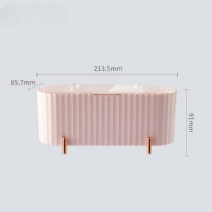 Kosmetik vasitələr üçün orqanayzer ZV2184, çəhrayı, .5×87.5×91 mm – Zinət əşyaları qutuları və Saxlama və Təşkilat üçün