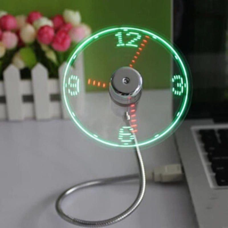 Saatlı USB sərinkeş