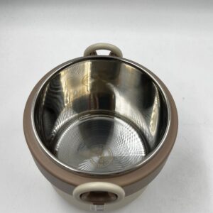 Yemək qabı 2 mərtəbə 1300 ml dairəvi