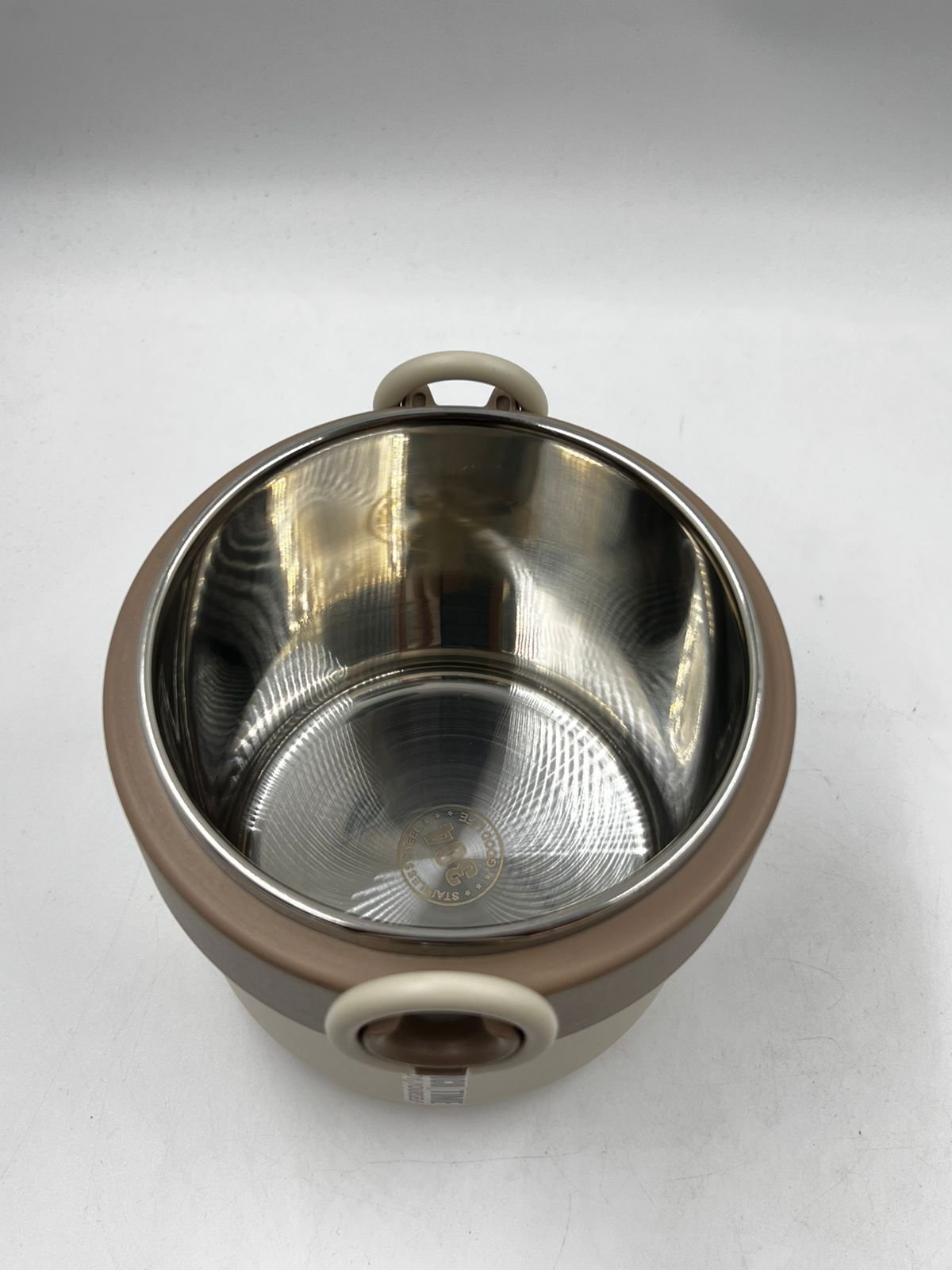 Yemək qabı 2 mərtəbə 1300 ml dairəvi